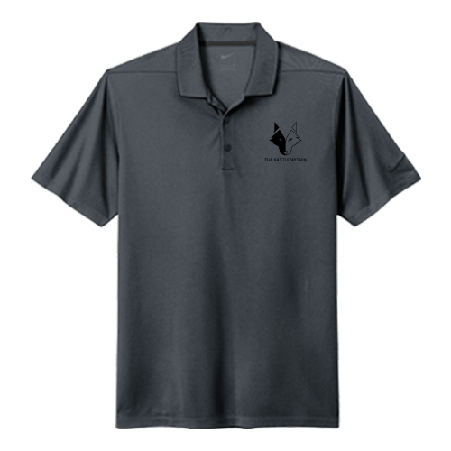 Nike Golf Pique Polo, Anthracite